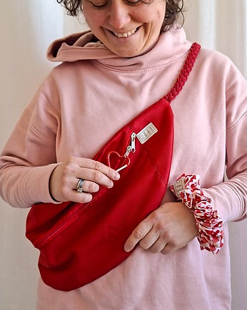 GIGA nerka Bohomazy LOVE - pojemna nerka handmade