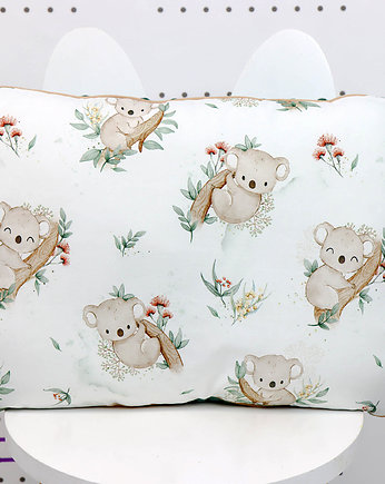 Płaska Poduszka do łóżeczka Koala Biel, Nuva
