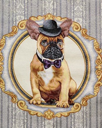 Poduszka ozdobna CHARLIE MOPS, MOJAMAJA