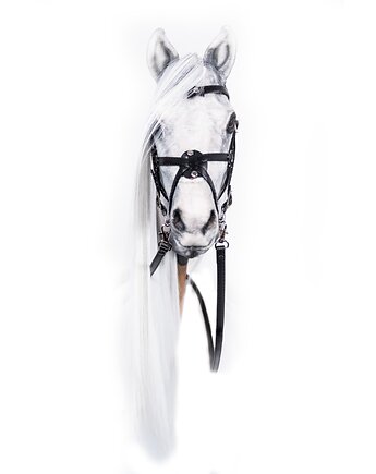 Realistyczny Hobby Horse biały/biała, KHT ARIA