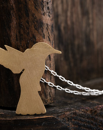 Łańcuszek ze złotym kolibrem, OSOBY - Prezent dla Kobiety