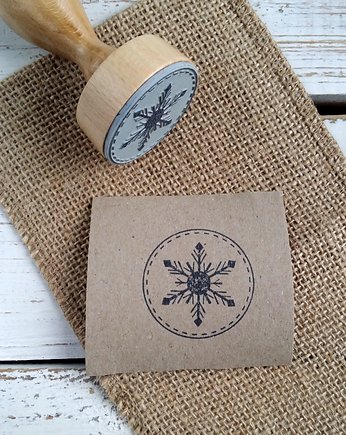 Stempel świąteczny 40mm  Gwiazdka, DrukLove