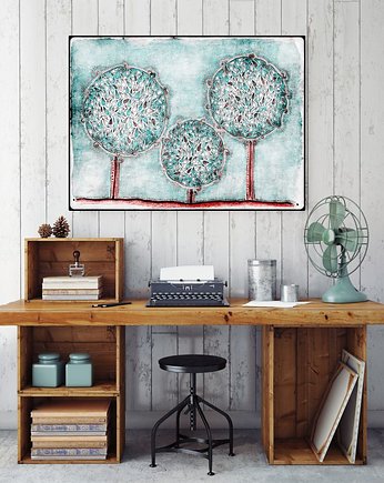 Drzewa. Plakat, Malgorzata Domanska