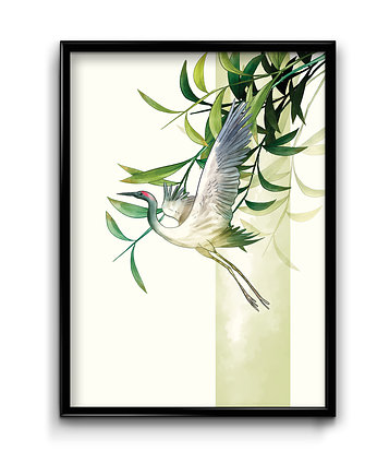 Plakat Ptaki No.7, Bury Lis