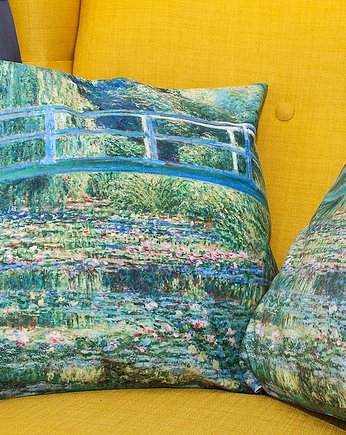 Poszewka ozdobna - Claude Monet, "Most w Giverny", Vivalarte