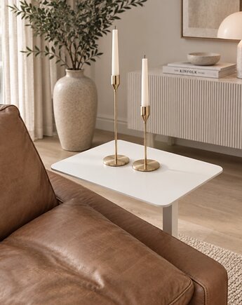 Metalowy stolik do kanapy równoległy Vector Medi, Vavum Furniture