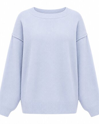 Sweter Cashmere Hug Niebo, MKTP