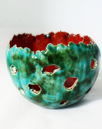 Lampion ceramiczny - Arbuz, Beasolart
