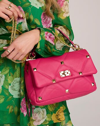 Torebka ze skóry pikowanej (6687), BOSCCOLO