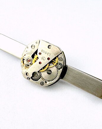 Spinka do krawata - OVAL II (handmade), DROBINY CZASU