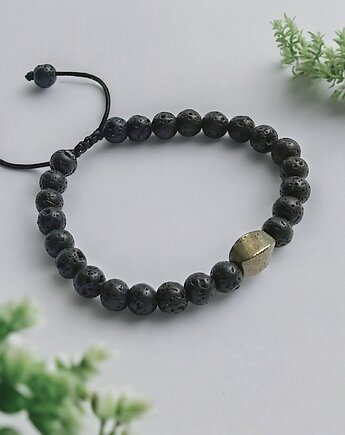 Damska bransoletka : PIRYT & LAWA : długość regulowana, kaktusia