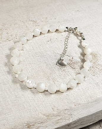 Bransoletka z masy perłowej bs9, JanArt