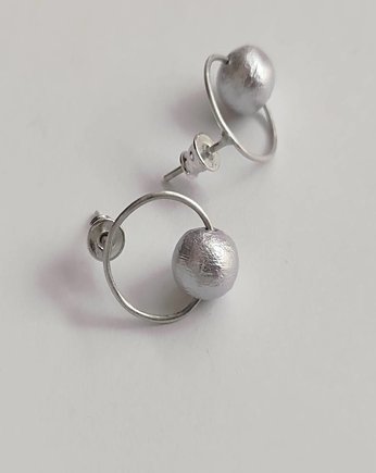 Kolczyki OKRĄG, Katarzyna Kaminska ART