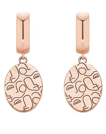 Kolczyki z różowego złota Art N3, SOTHO