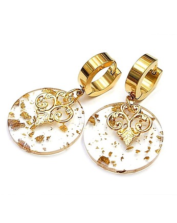 Alloys Collection -Płatki złota /13.10.25/ kolczyki, KiKa pracownia