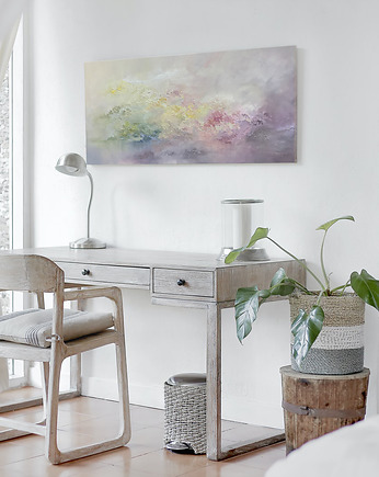 Obraz na płótnie 120x50 cm, farby akrylowe, Beata Jarecka