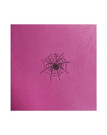 Notes Pink by Madejska 14x14 cm 200 str. w kratkę Skóra Prada, Pracownia Introligator Gliwice
