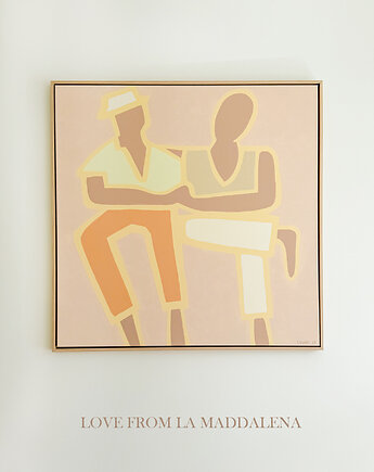 Obraz 100 x 100 cm Love from La Maddalena, LOUBA