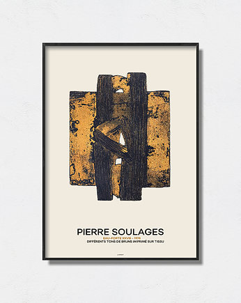 Pierre Soulages - Exhibition Poster, Pas De LArt