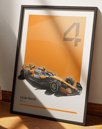 Plakat Motoryzacja -  McLaren MCL39, Peszkowski Graphic