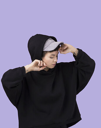 Bluza Oversize Czarna, Mimi Monster