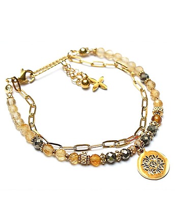 Cytryn vol. 4 /3.11.25/  bransoletka  - Szlachetna kolekcja, KiKa pracownia