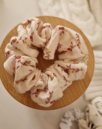 Gumka scrunchie średnia, maka design