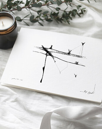 Autorska grafika z ramą - nr 46, Maja Gajewska