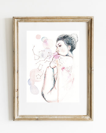 Galaktyka, 21x30 cm, JUST ILUST Justyna Małczak