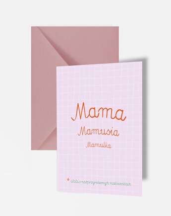 Kartka dla mamy, na dzień matki, DODUMU