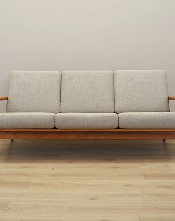 Sofa dębowa, duński design, lata 60,  Hans J. Wegner, Getama, Przetwory design