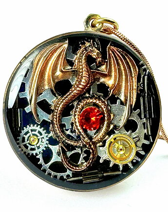 WISIOR - Dragon Golden Beast IV - unikatowy prezent, DROBINY CZASU