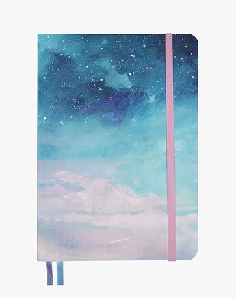 Cotton Sky - notatnik A5, bullet journal, planer w kropki, Devangari Art