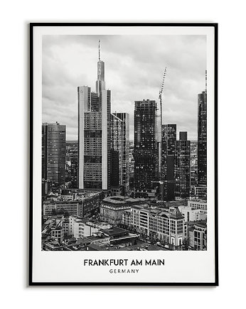 Plakat, obraz miasto FRANKFURT - NIEMCY, Bajkowe Obrazki