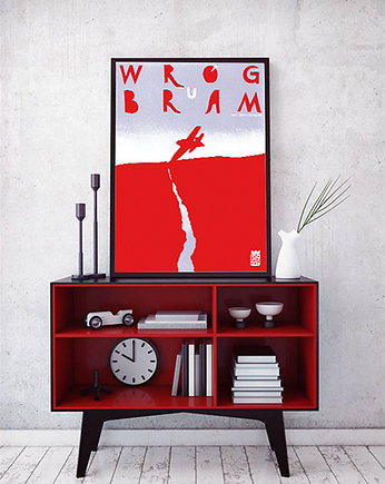 Plakat filmowy Wróg u bram, kasia piotrowicz