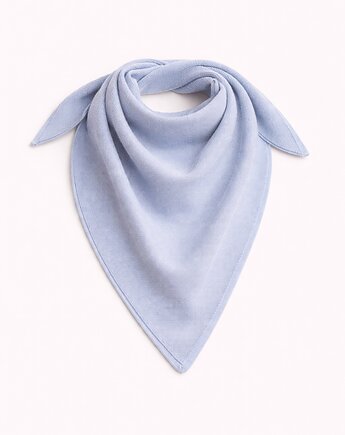 Chusta Rowan merino błękitna, Lucky HandMade