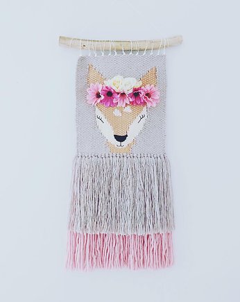 Makatka  Makrama Sarenka, wool and stick