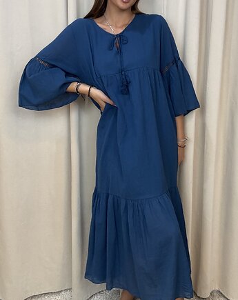 Bawełniana sukiena Denim, SOLO moda