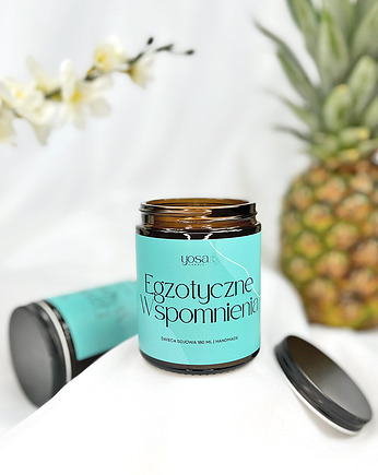 Świeca Sojowa Egzotyczne Wspomnienia 180 ml, Yosa Candle