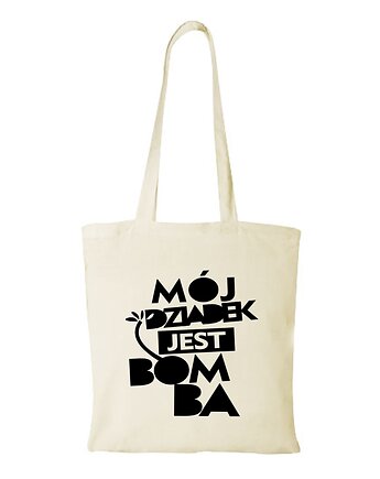 Torba bawełniana "Dziadek jest bomba", Fotobloki and decor