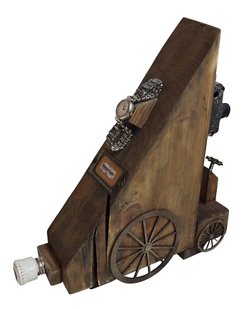 Wehikuł Czasu VI dekoracja ze starego drewna, Galeriai