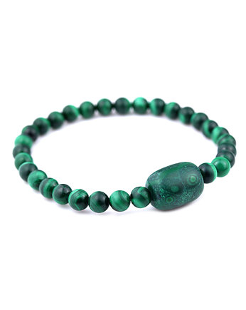 Bransoletka Męska Malachit, Brazi Druse Jewelry