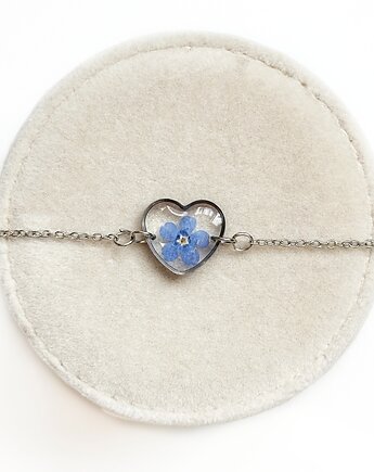 Bransoletka z kwiatami w żywicy, Colie