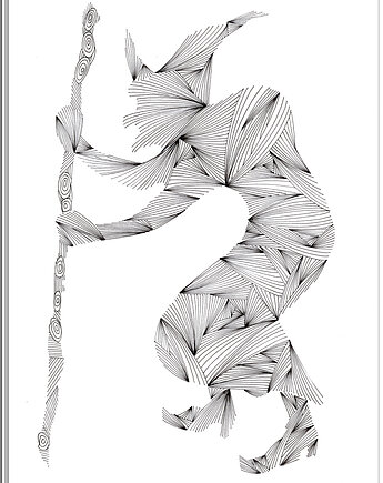 50. WIEDŹMA - rysunek, plakat., kama4you