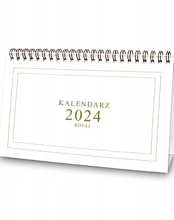 Kalendarz biurkowy 2024 Royal na biurko stojący, Planerum