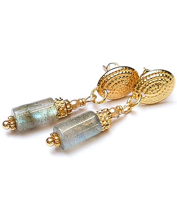 Alloys Collection - Labradoryty /kolczyki/, KiKa pracownia