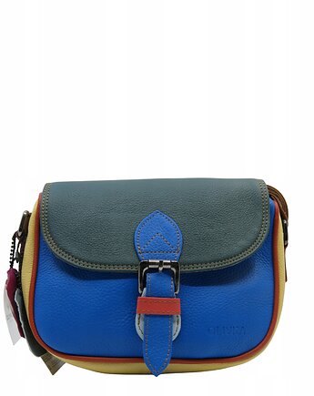 Listonoszka torebka damska skóra naturalna kolorowa oryginalna OLIVKA, Olivka Warsaw