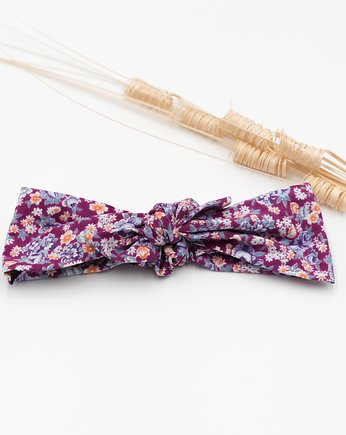 Opaska pin up kwiatuszki vintage, wu handmade