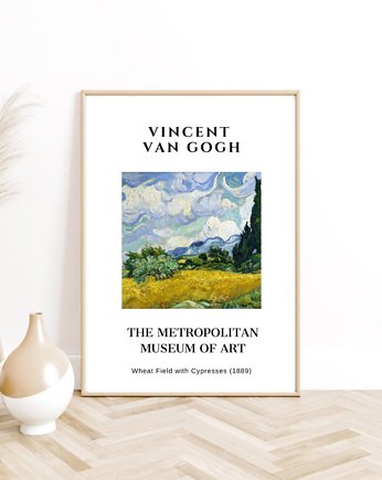 PLAKAT dekoracyjny , Vincent van Gogh, wystawowy, black dot studio