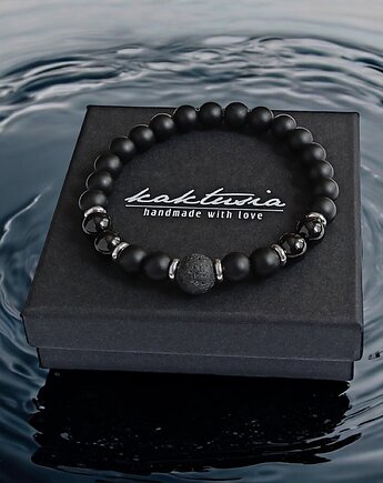 OCHRONA, SIŁA, ENERGIA : turmalin, onyks  lawa, kaktusia